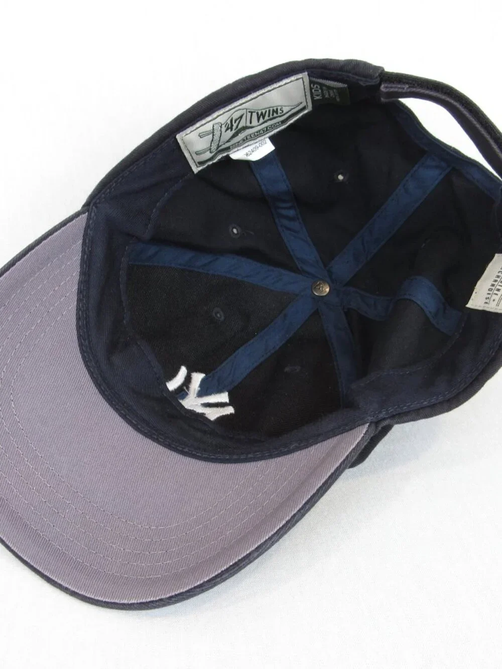NY New York Yankees Hat 47 Twin Youth Unisex Kids Embroidered Cap Adjustable